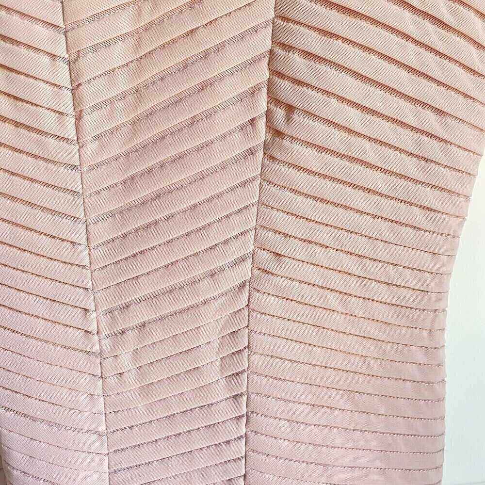 Cache Women’s Sleeveless Polyamide Peachy Pink Blush Blouse Top Sz M NWT - Picture 5 of 10